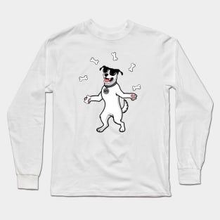 Juggling Dog Long Sleeve T-Shirt